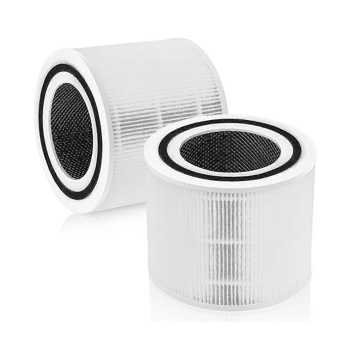 2 Pack Replacement Filter for Core 300 300S VortexAir 3-In-1 Activated Carbon Core 300 Filter, Part