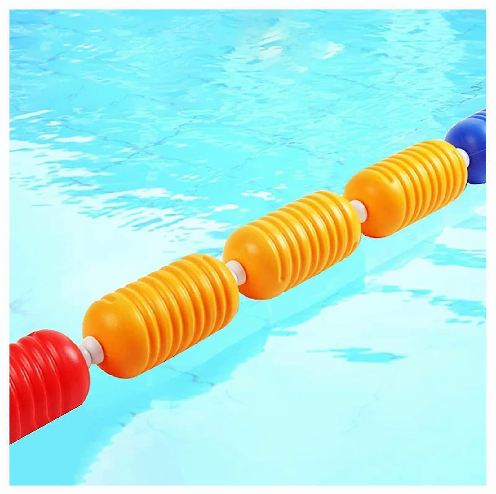 Swim lane dividers for pools, durable marking line for training/safety (6cm/2.4in, 3m/9.8ft).
