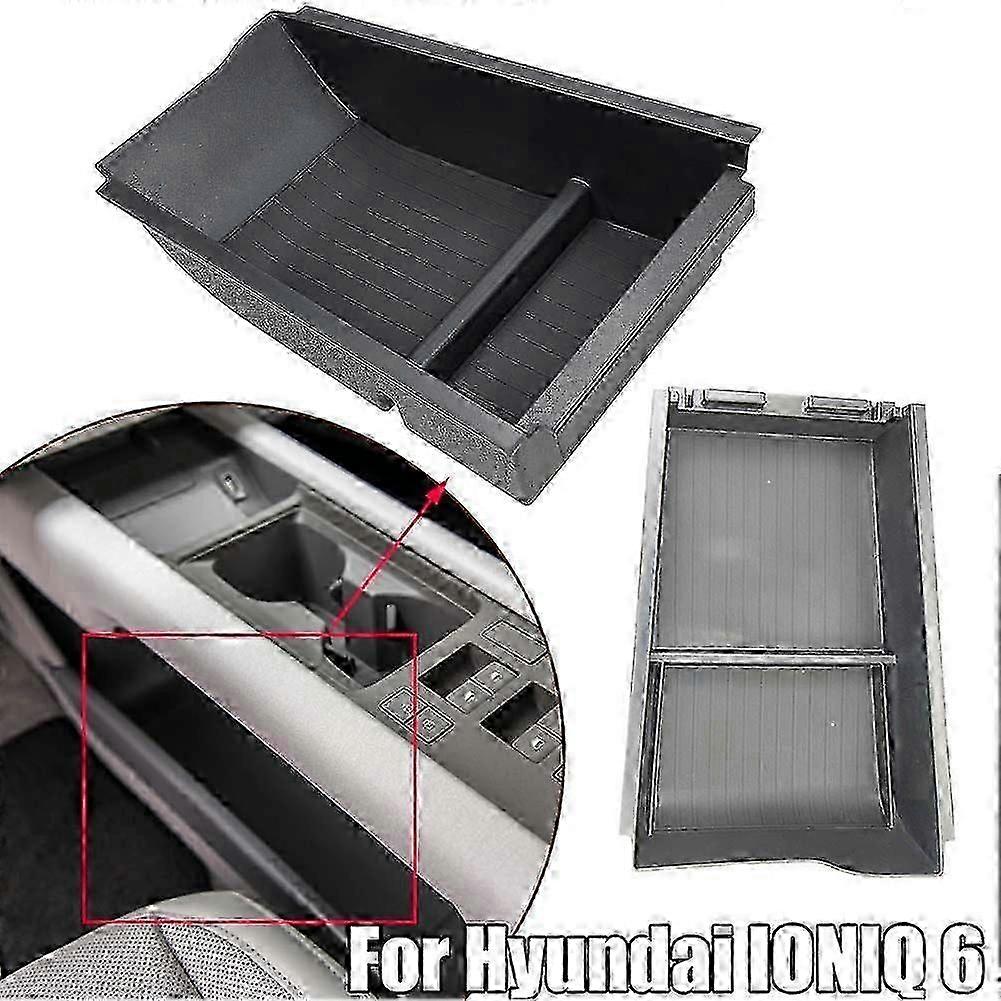 2pcs ABS Black Car Interior Armrest Console Central Storage Box Anti-Corrosion for a Certain Brand Suitable for Left/Right Hand Drive
