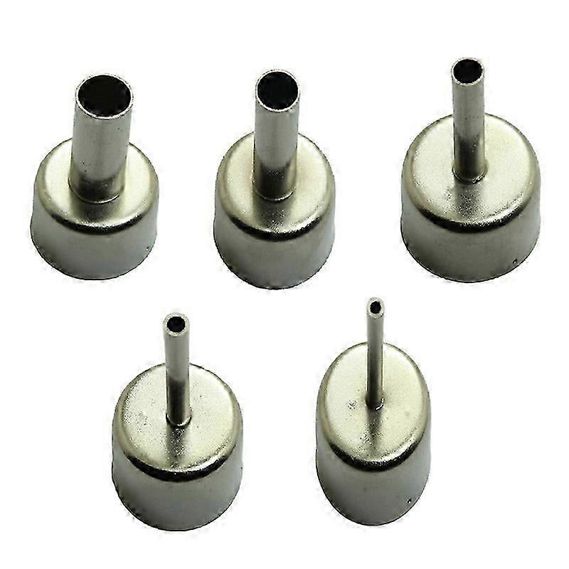 5 Pieces of Hot Air Nozzle Hot Air Disassembly and Welding Table Accessories are Used for 858D 858A.