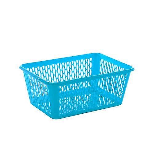 Leecroft 37cm Handy Basket Blue 37 x 26 x 16cm