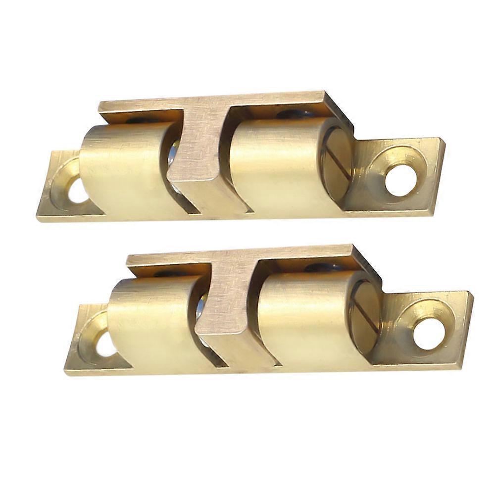 Brass Ball Roller Catch Latch Tension Cabinet Door Catch for Closets, Wardrobes, and Cupboards – Easy Installation, Secure Locking Mechanism