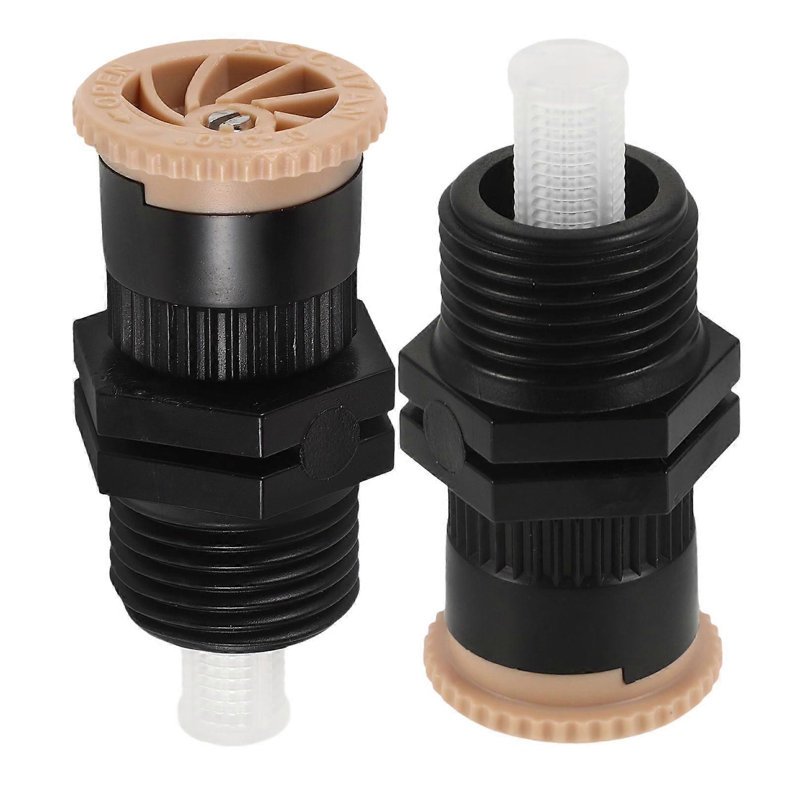 Garden Irrigation Sprinkler Nozzle Watering Adjustable Spray 2Pack