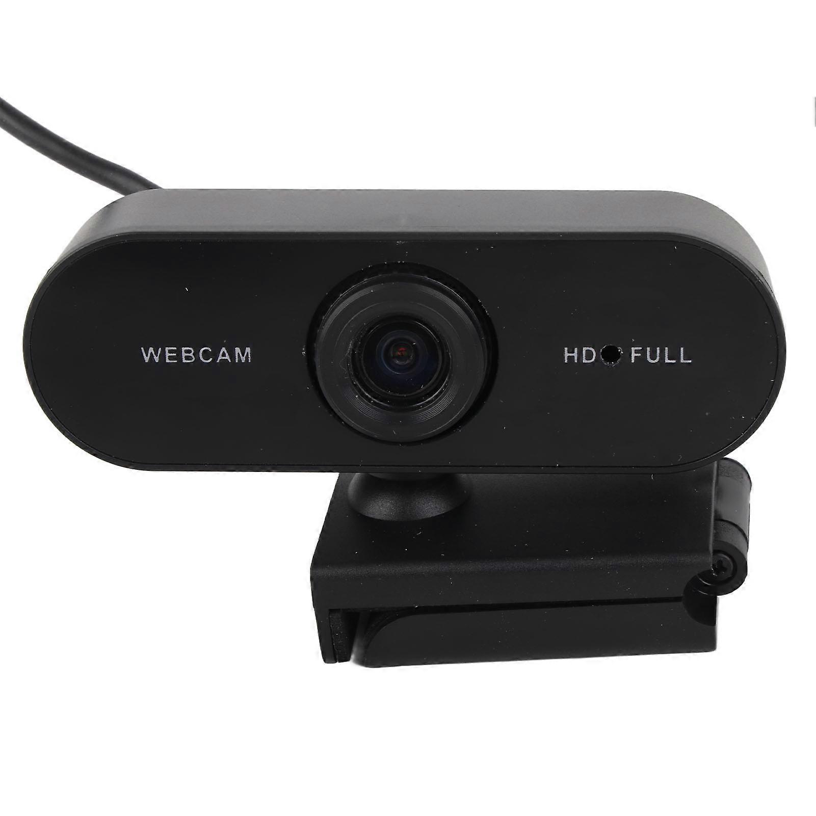 Computer with Microphone 1080P Clear Picture Voice Interactive Web Camera for Video Recording Conference