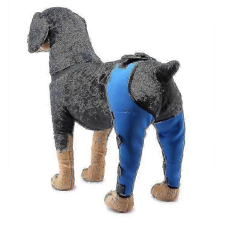 Double Rear Leg Protection Dog Knee Brace for ACL Dislocation and Arthritis - Extra Support and Warmth