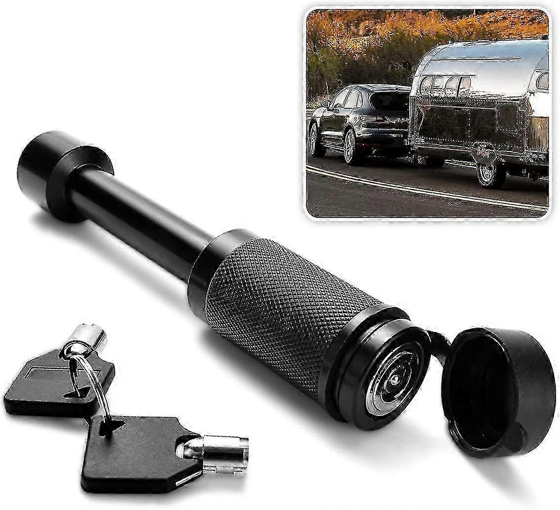 Trailer Hitch Lock - 5/8" Pin for Class III/IV 2" & 2-1/2" Receiver, Anti-Theft, Weatherproof