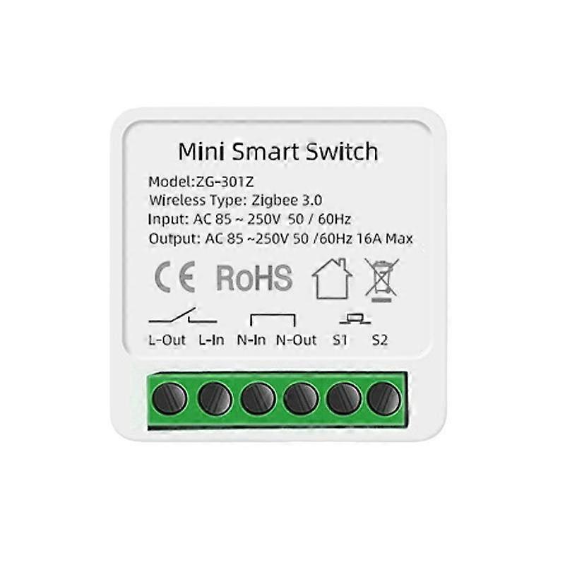 Smart Switch DIY Breaker Compatible eWeLink Zigbee 16A