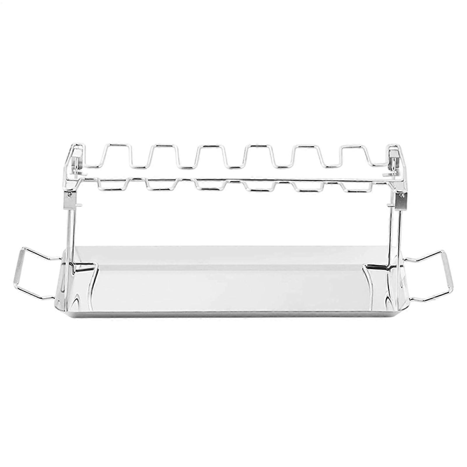 Chicken Rack for Grill, Chicken Leg Rack  Stainless Steel BBQ Tools for Cooking