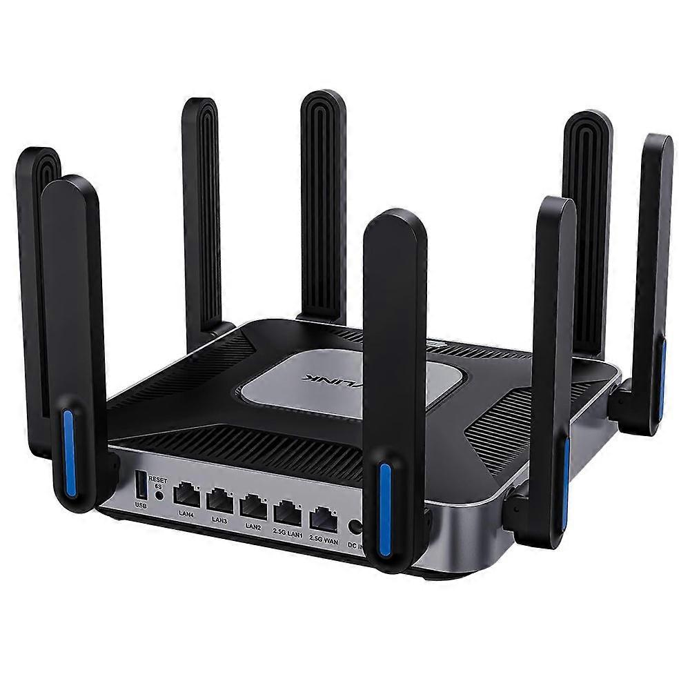 WAVLINK WN592AX6 AX6000 Dual Band WiFi 6 Router 2.5G Multi Gig Port CPU Quad Core per casa / ufficio US Plug