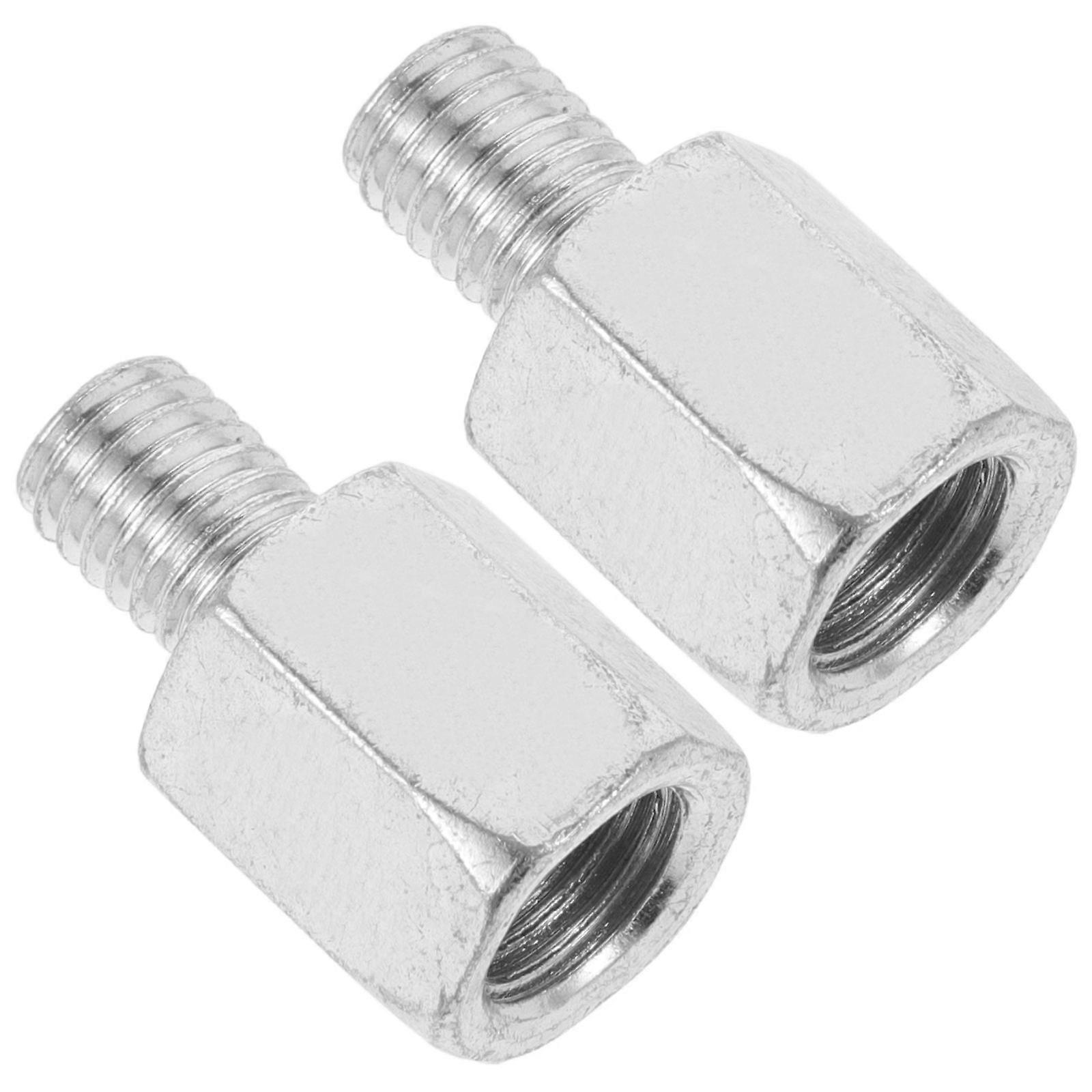 2pcs Mirror Mount Adapter Bolts for Motorcycle Rearview Mirrors – Durable, Adjustable Screws for Easy Installation on Various Vehicles