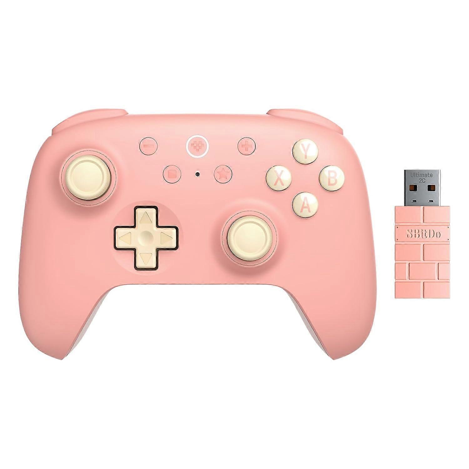 8Bitdo Ultimate 2C Wireless 2.4G Controller for Windows PC and Android, Gamepad with Hall Effect Joysticks and Hall Trig