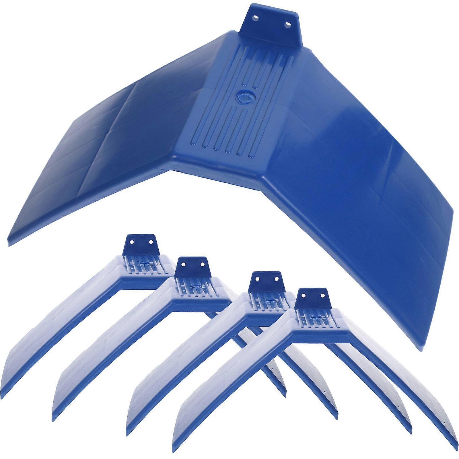 Green Plastic Pigeon Perch Set of 10 for Dove Use Durable Bird Supplies with Rest Stand