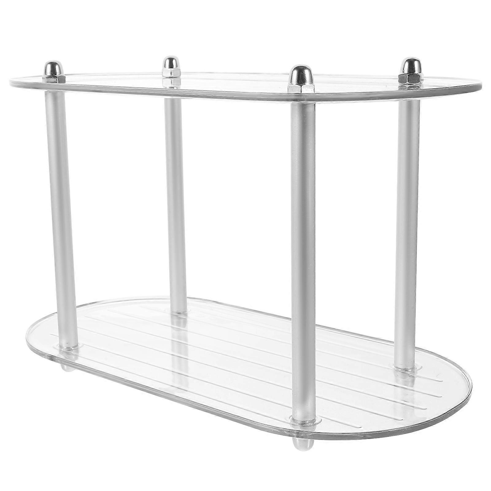Utility Shelves Standing Shelf For Homeowners 30X20X15CM PET Material Space Saving 1Set