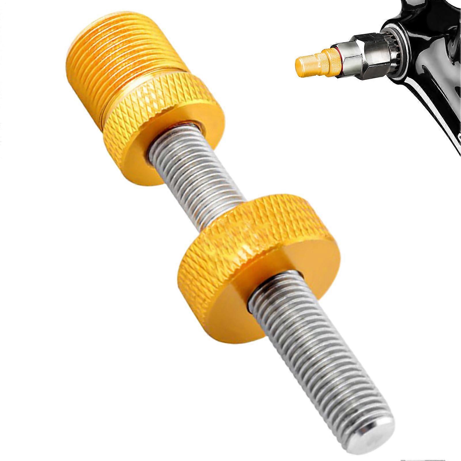 Bicycle Repair Tools, Square Spline with Square Holes, Lower Insertion Tool, Gold Color, Cycling Accessories