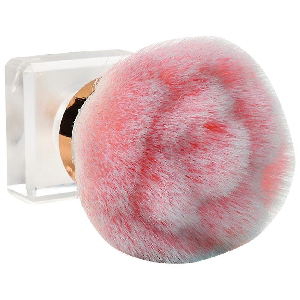 Mini Blush Brush for Cheeks Everyday Use ABS Material Applying Blush Comfortable Grip 1Pcs
