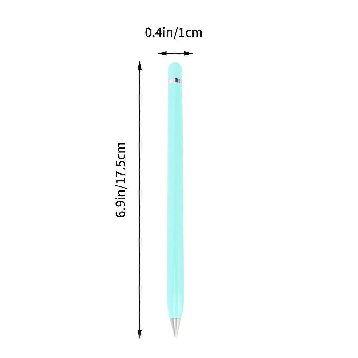 Eternal Inkless Pencil Sky Blue Writing Tool For School Supplies 15 x 0.7 x 0.7 Cm 1Pack