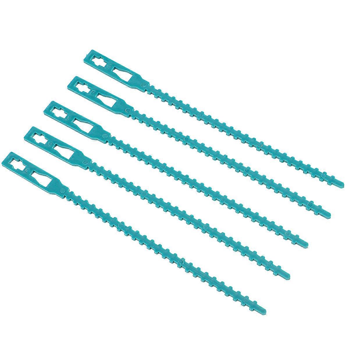 Reusable Garden Ties Adjustable Support Climbing Vine For Yards Workshops Flexible Design Green 4Setof200Pcs