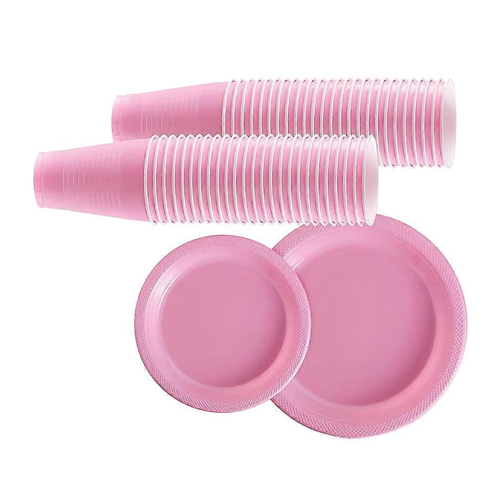 Pink for Party Use Chic Design for Birthday Celebration 40PCS