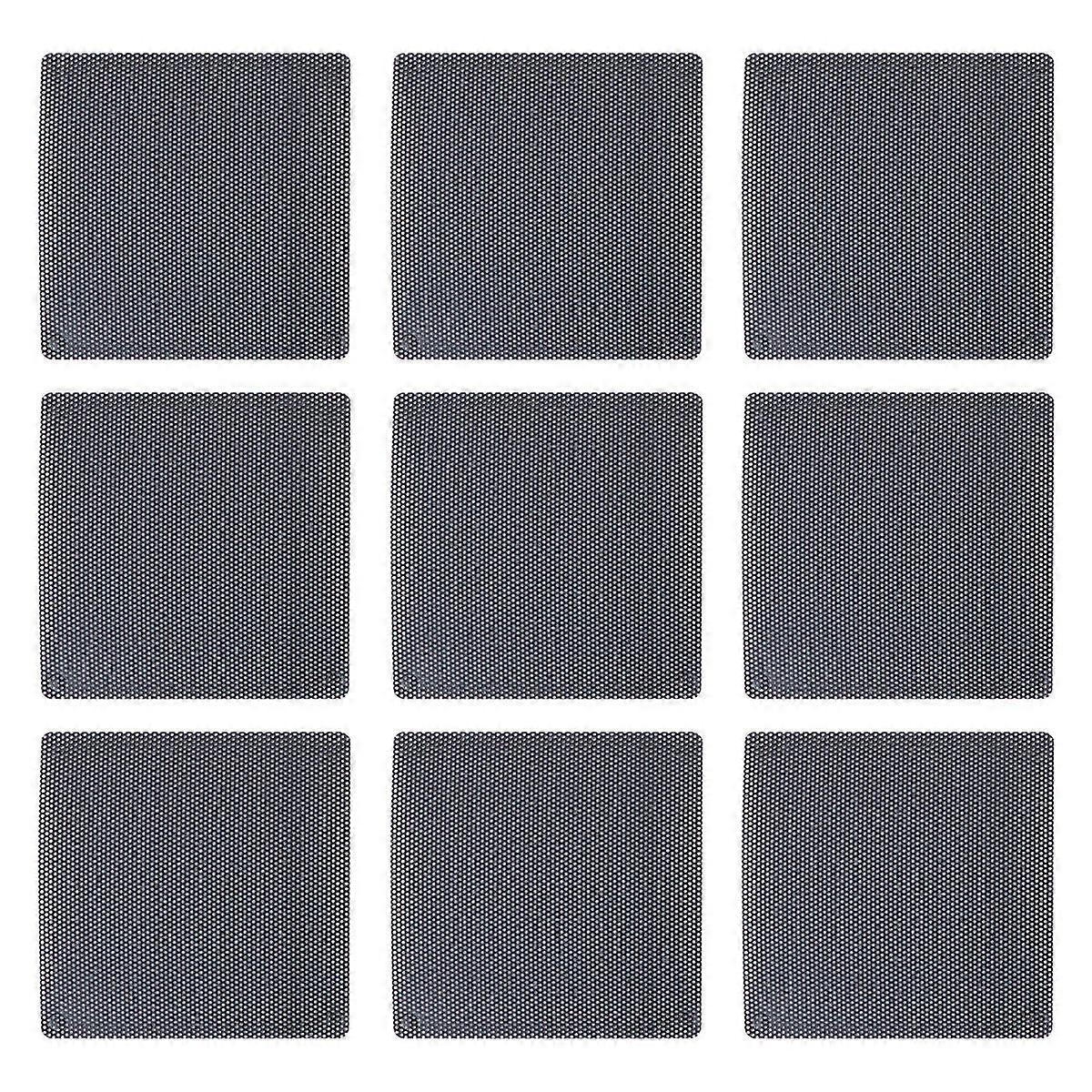 20PCS PVC Dust Filter Mesh for PC Cooling Fans, Protective Net Cover for Computer Chassis, Speaker Grilles, and Electronic Devices, Durable and