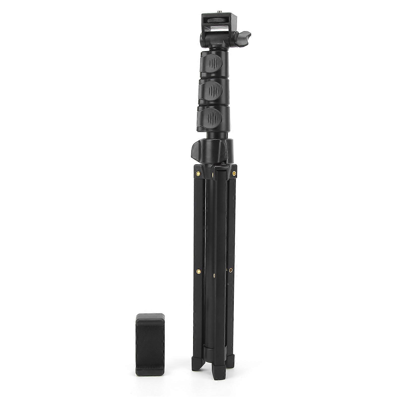 Extendable Cell Phone Tripod 1/4 Screw Interface Multifunctional Live Streaming Tripod with Cell Phone Clip
