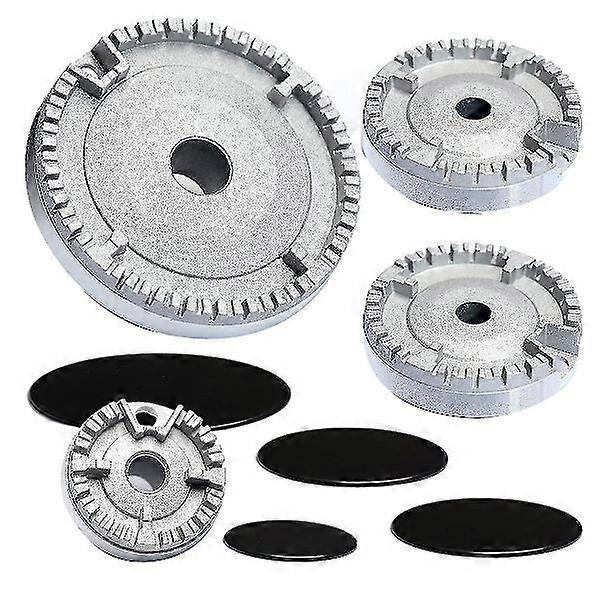 Herdplatten-Set, verbesserte Herdabdeckung, Gasbrennerabdeckung, passend für Gasherde