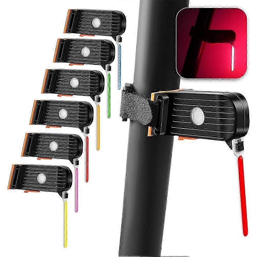 LED Bisiklet Kuyruk Lambası Yol Bisikleti için 4 Modlu Yüksek Parlak Uyarı Lambası