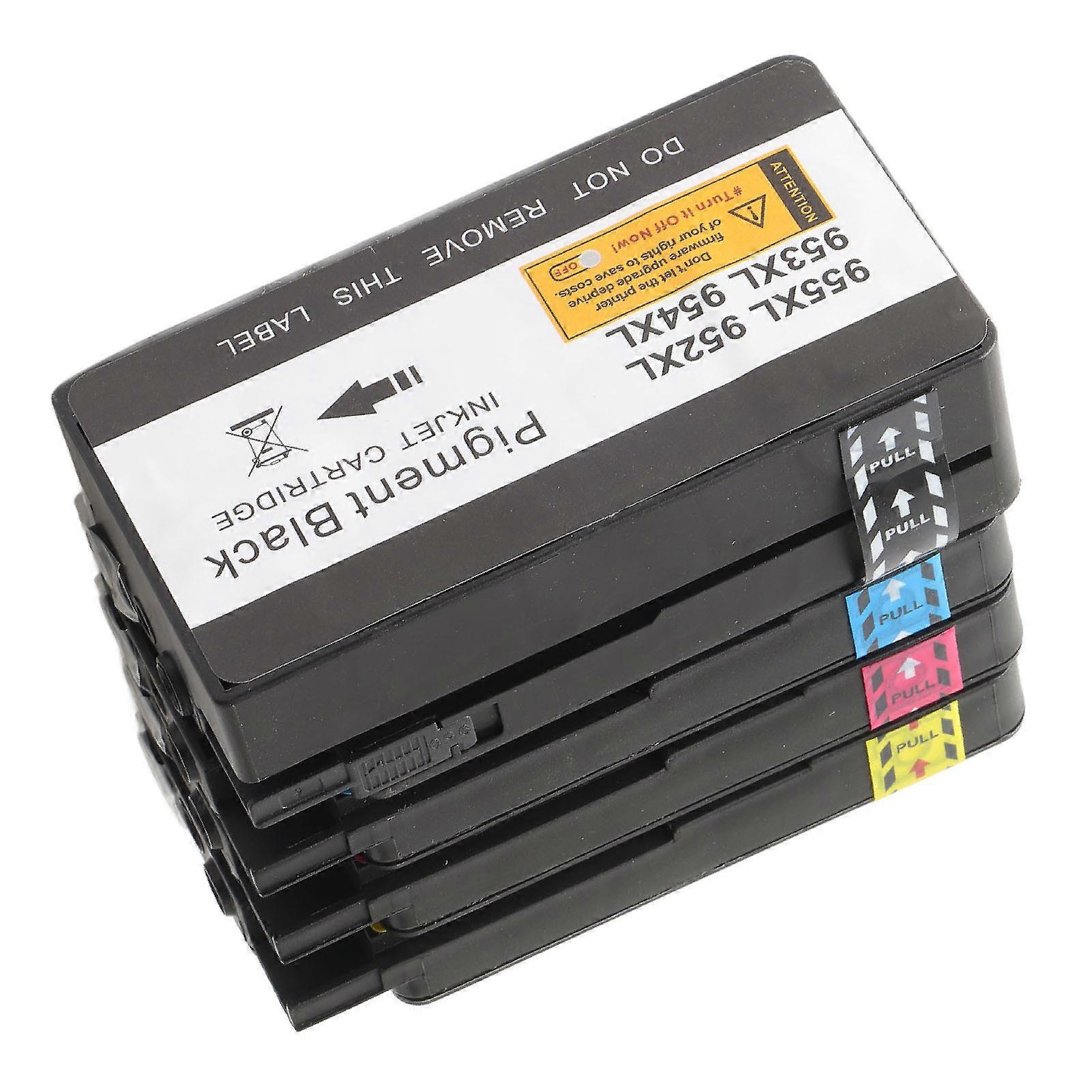 Printer Ink Cartridge Fluent Printing Smart Chip Practical BK C M Y Ink Cartridge for OfficeJet Pro 8210 