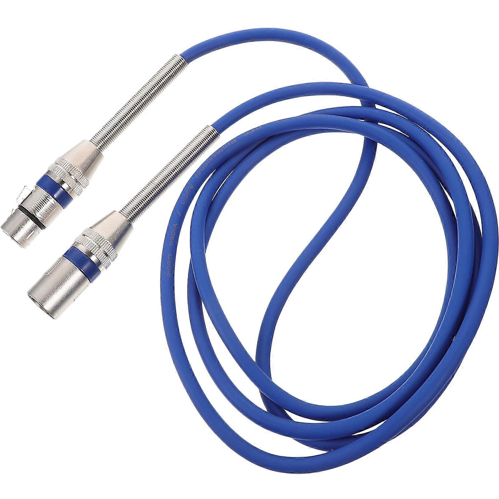 Xlr Male To Female Connector Microphone Accessory For Microphones 200cm Efficient Audio Input And Output Connection 1Pack