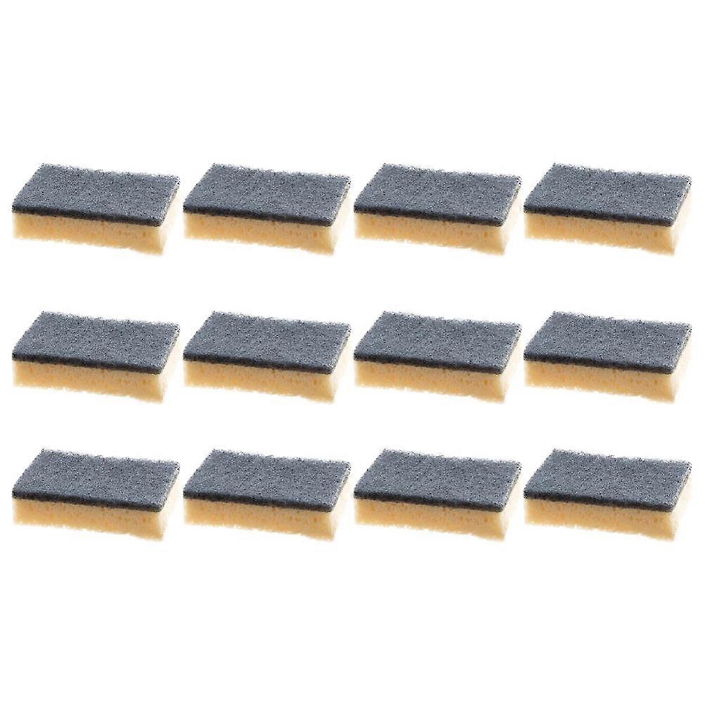 Black Cleaning Sponge for Kitchen Use with Excellent Performance and Durability 12pcs