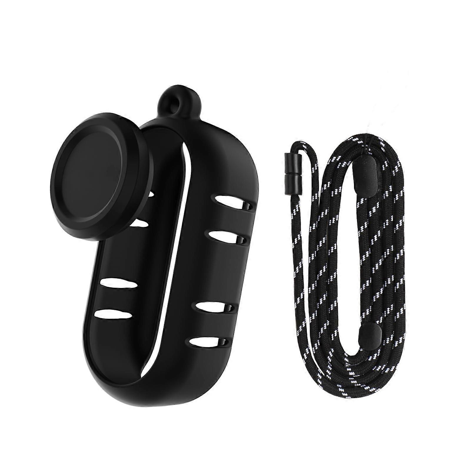 Soft silicone protective case for 360 GO 3S action camera for outdoor action camera, color: black