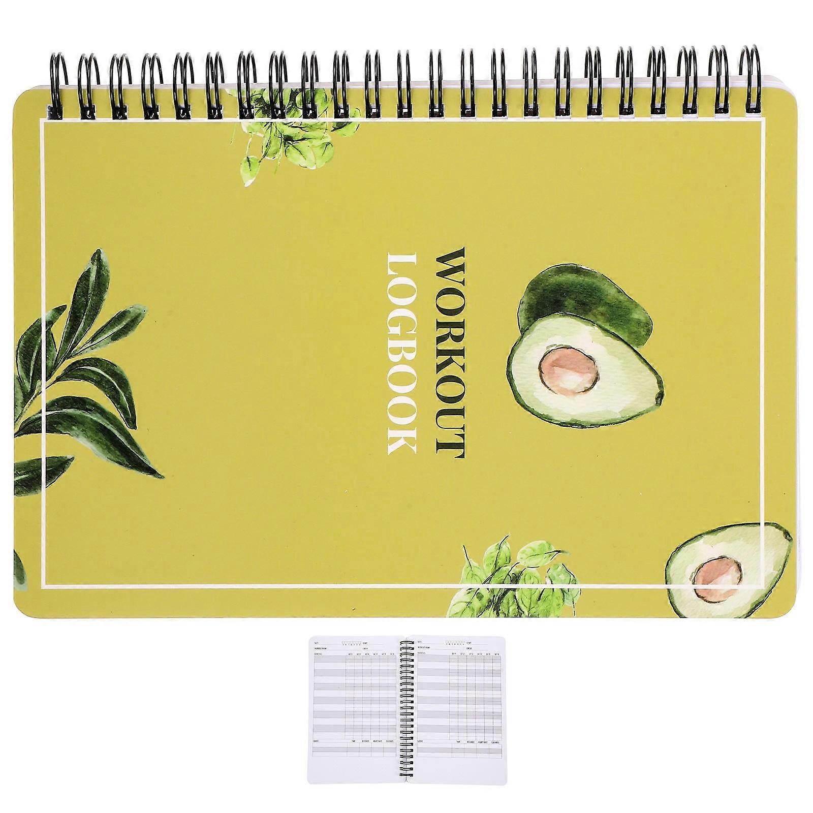 Fitness Journal Notebook for Daily Exercise Planning and Workout Scheduling   Portable Training Log for Students and Office Workers