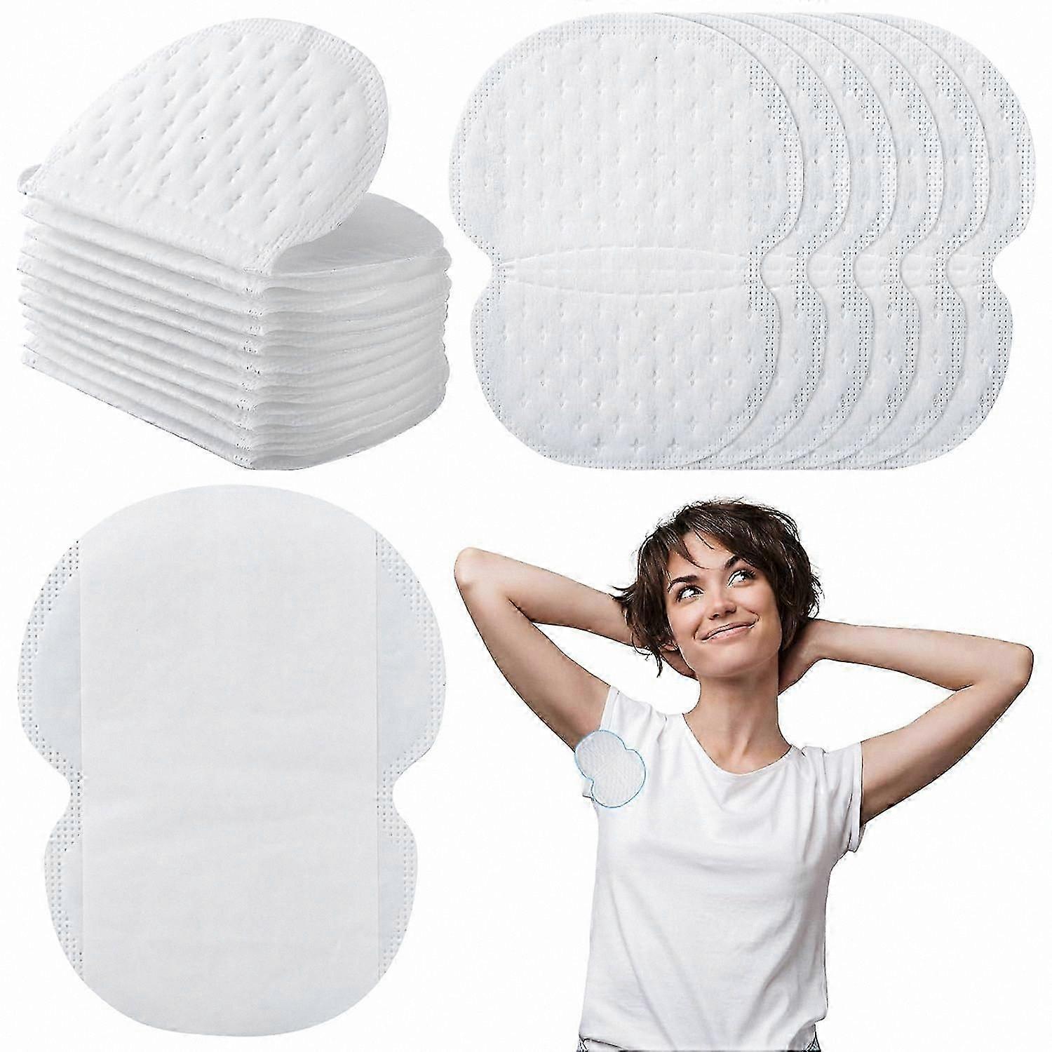 Disposable Underarm Sweat Pads, Strong Adhesive Absorbent Armpit Shields, Unisex Use