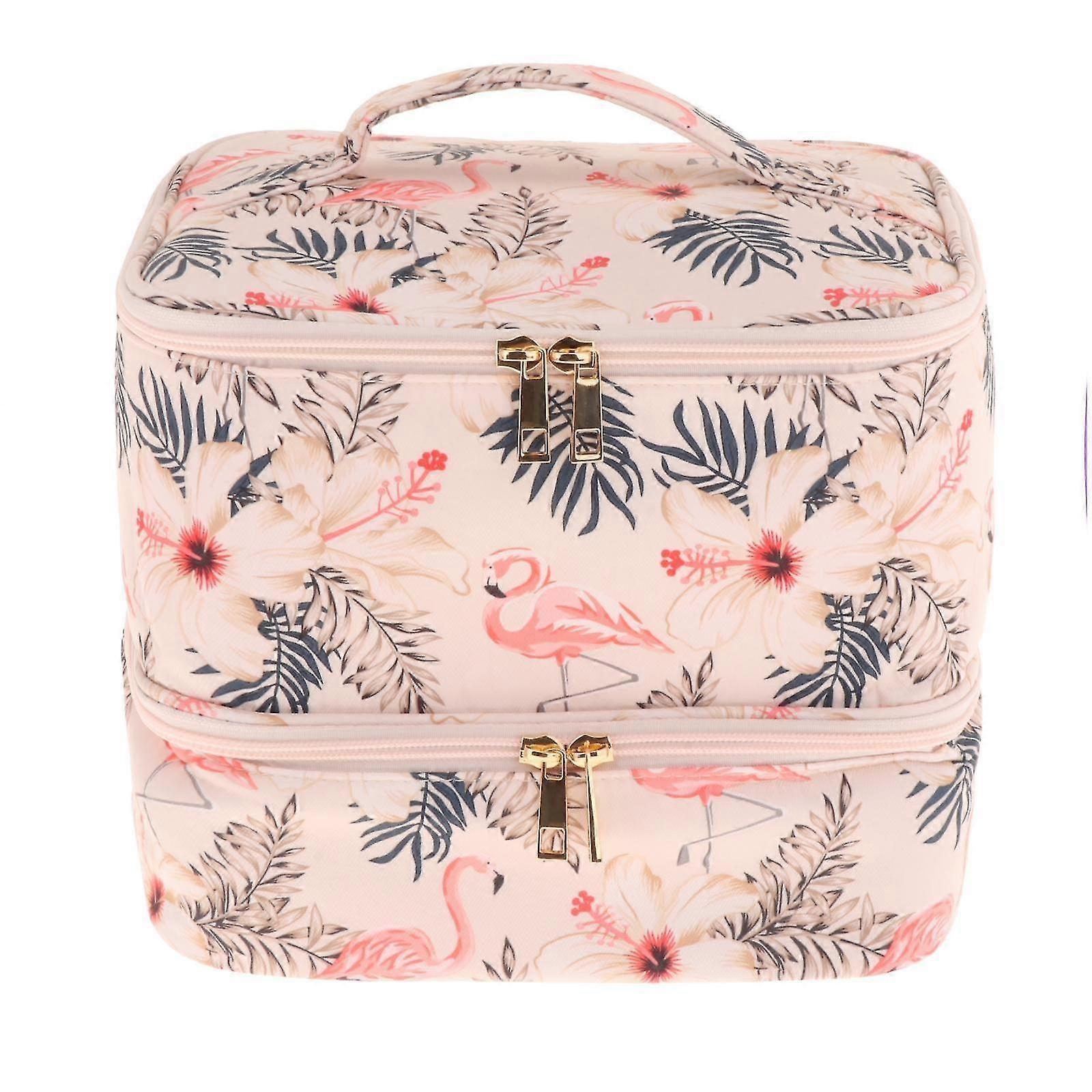 Multi Layer Nail Polish Organizer Double Layer Nail Polish Carrying Case Bag 2025