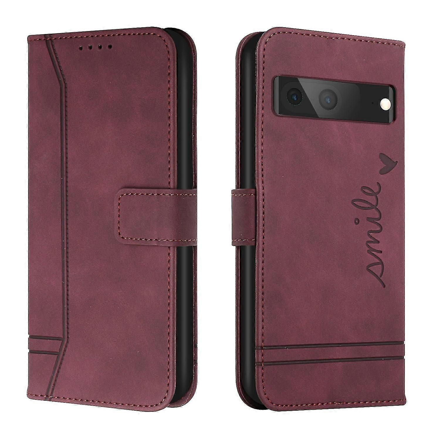 Leather Magnetic Closure Case with Flip Wallet Stand Function Cover for