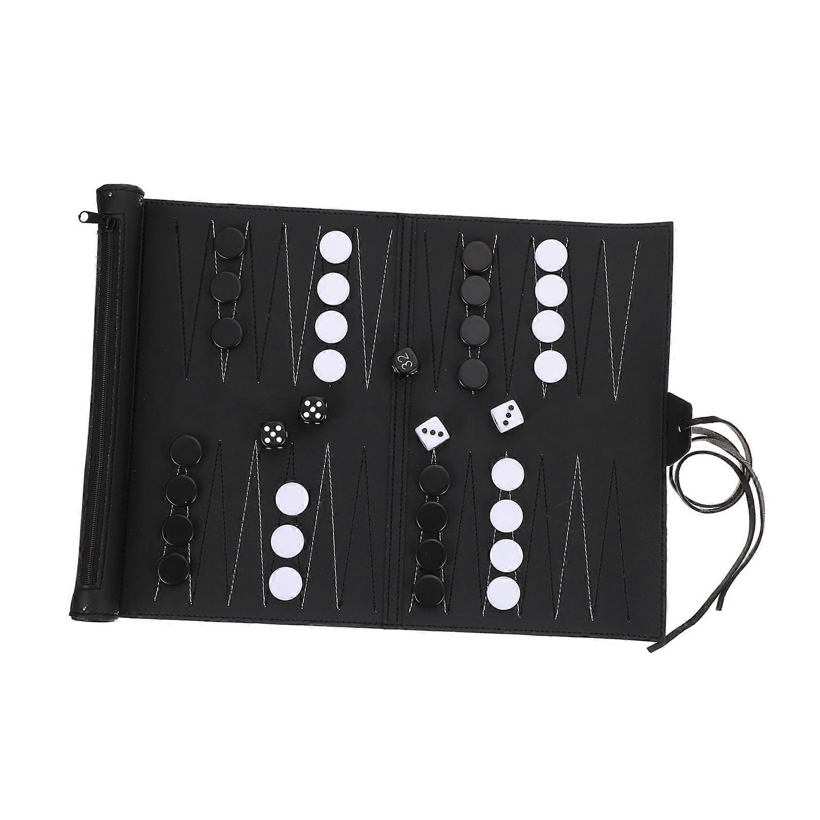 Portable Folding Chess Board Made of  International Chess Set for Adults for Travel and Game Collections Easy to Carry