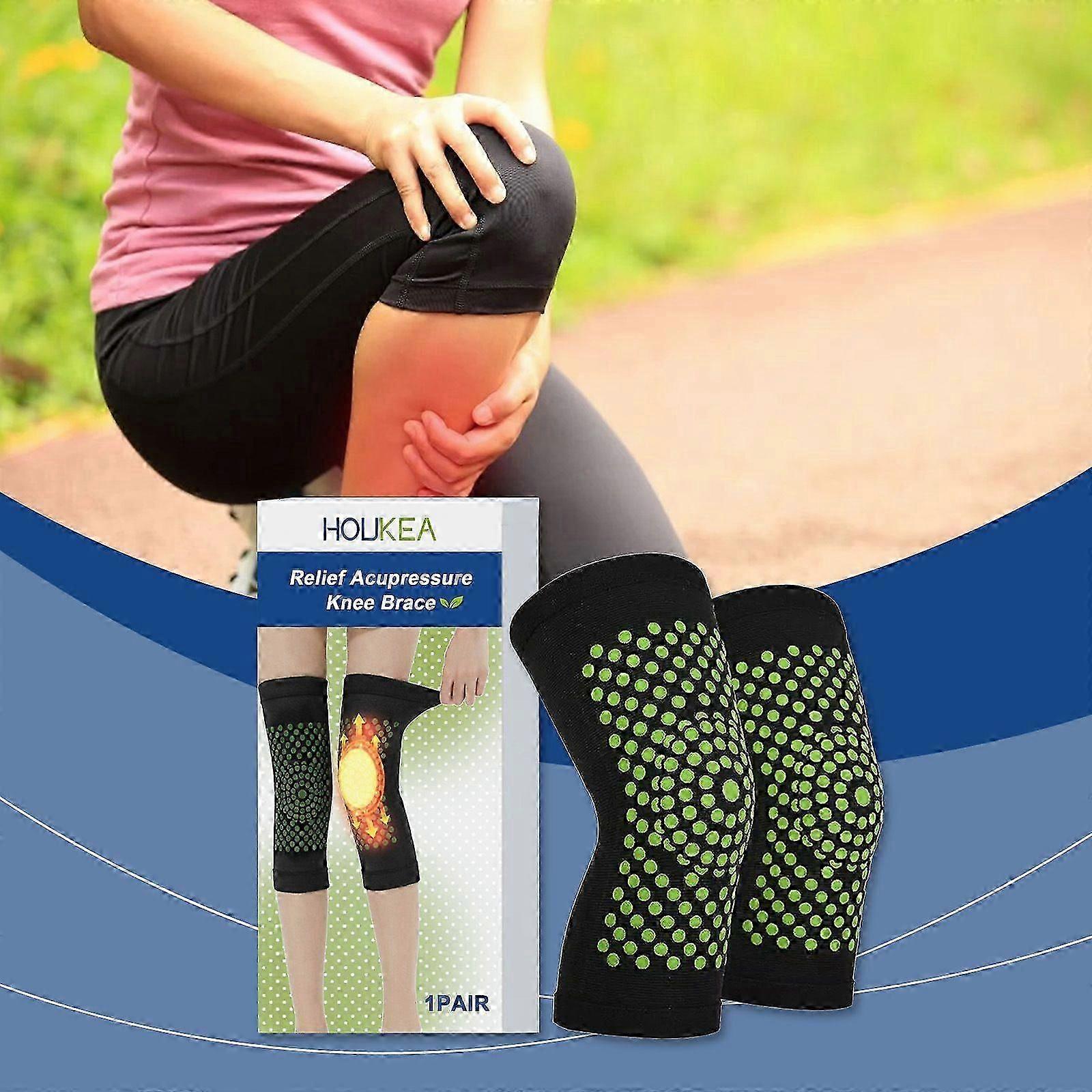 Knee Pads for Women and Men, Thick Anti-slip Collision Avoidance Knee Sleeve, Soft Breathable Knee Pads for Knee Pain Relief and Knee Support