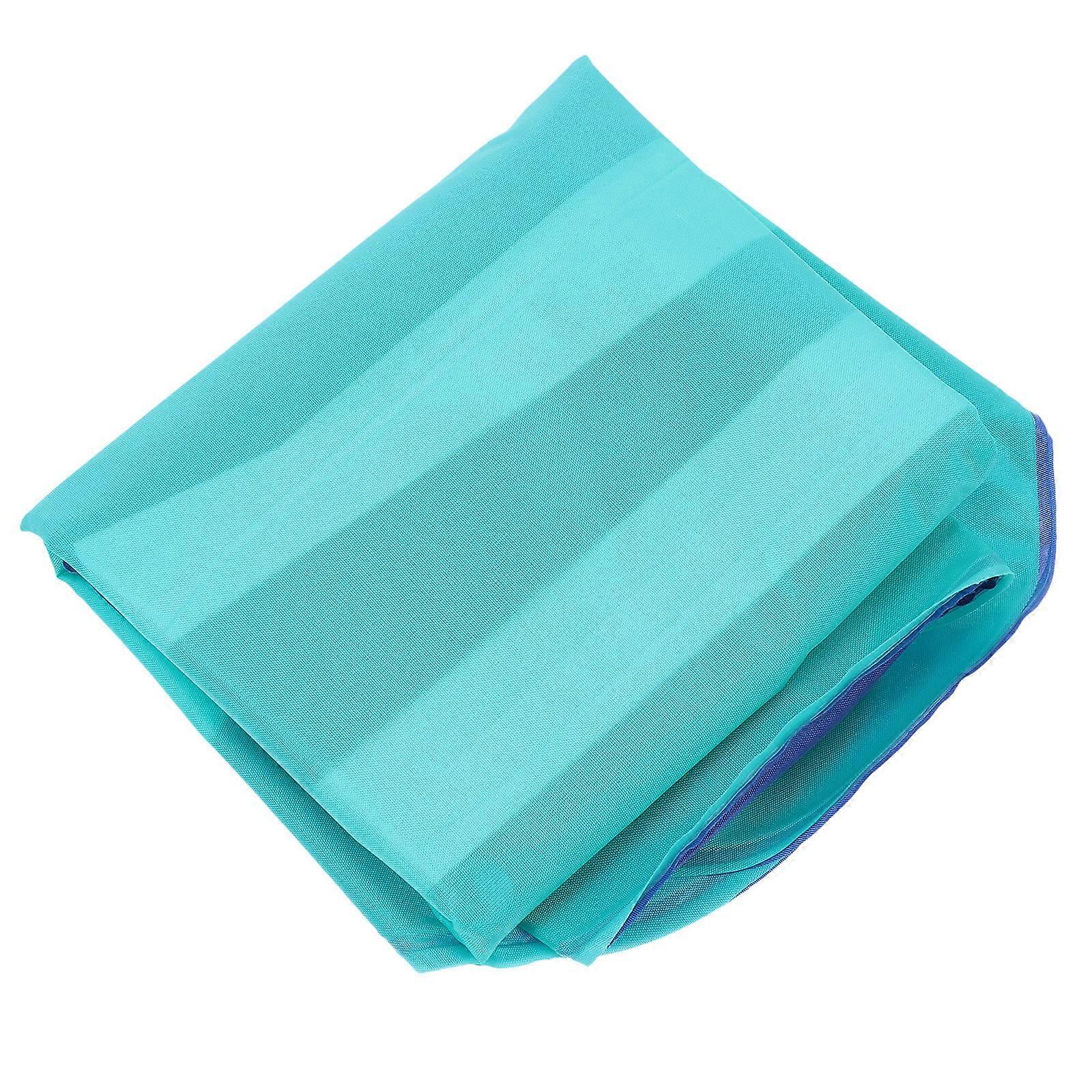 Swimming Pool Toy Inflatable Floating Swimming Board Cartoon Shaped Blue For Pool Use 73X60CM Floating Aid 1Pack