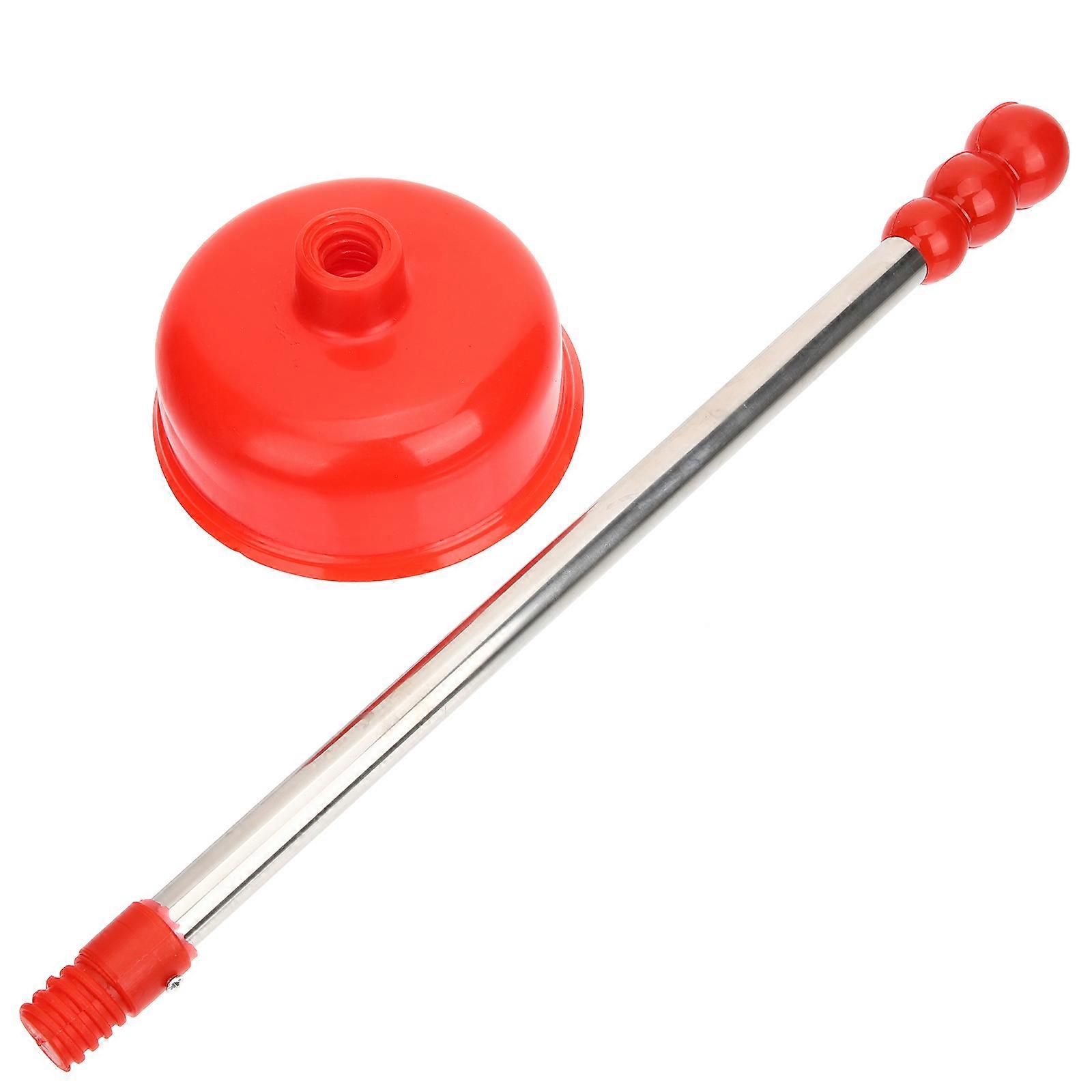 Heavy Duty Toilet Plunger with Long Handle for Bathroom Drainage and Clogging Relief – Ideal for Home, Office, and Hotel Use