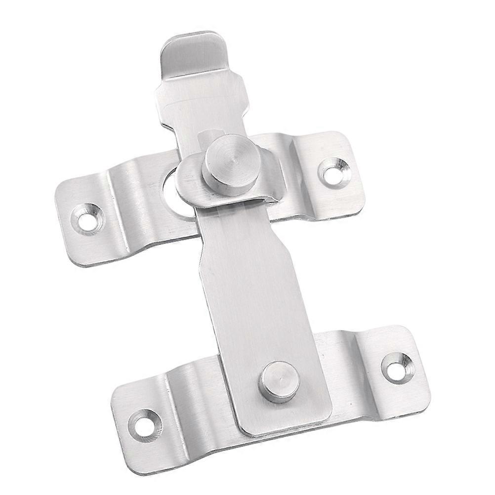 Security Sliding Lock For Applications Featuring Novel Design In Silver 1Pcs