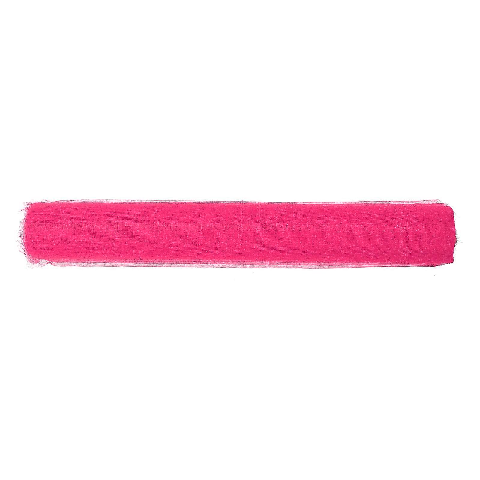 High-Grade Mesh Ribbon Roll Ideal For Baby Showers And Graduation Ceremonies 30M Wide Rosy Ribbon 1Roll