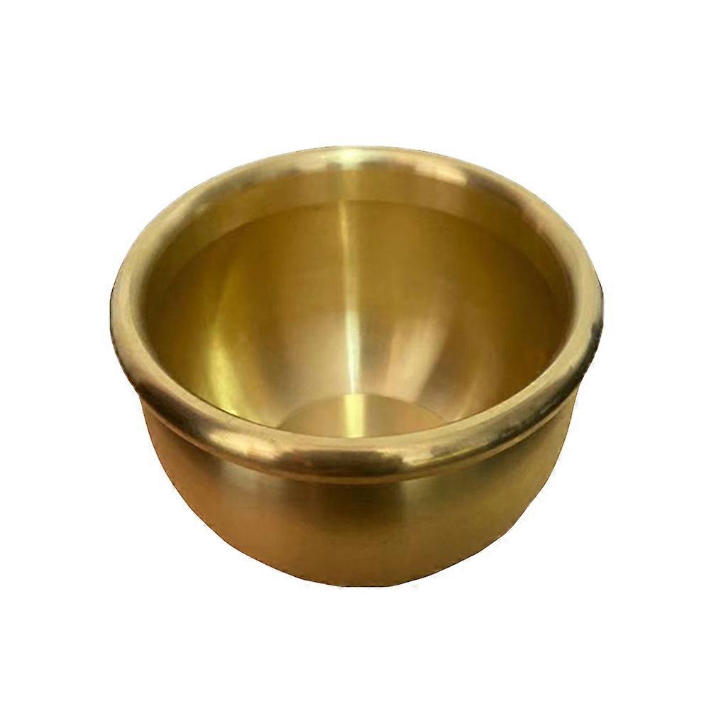 Golden Copper Cornucopia Ornament for Home Office Storage Decor 1PC