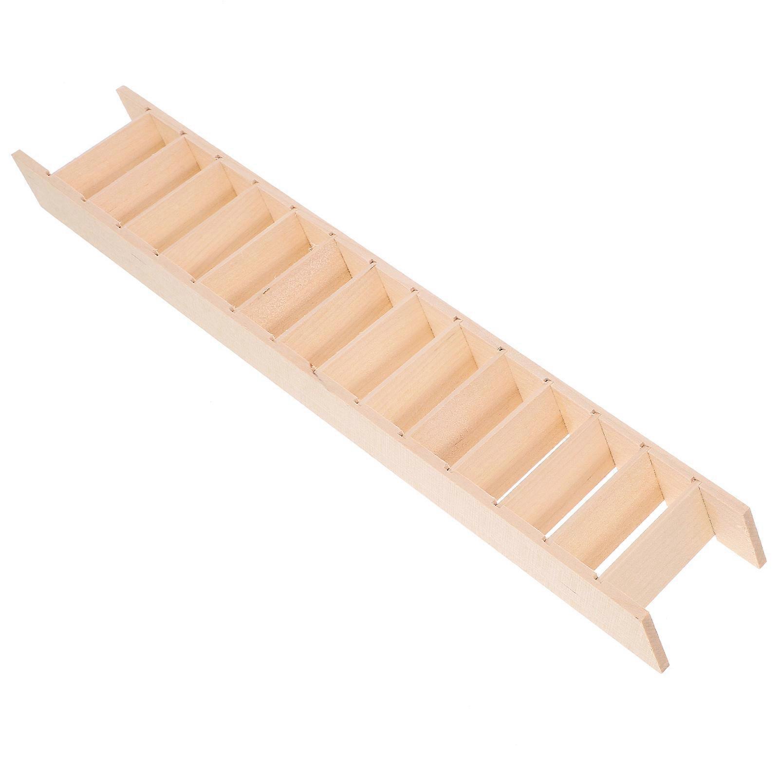 Ladder Shape Miniature Furniture Model For Doll House Enhancing Child's Playtime With Decorative Features 1Pack