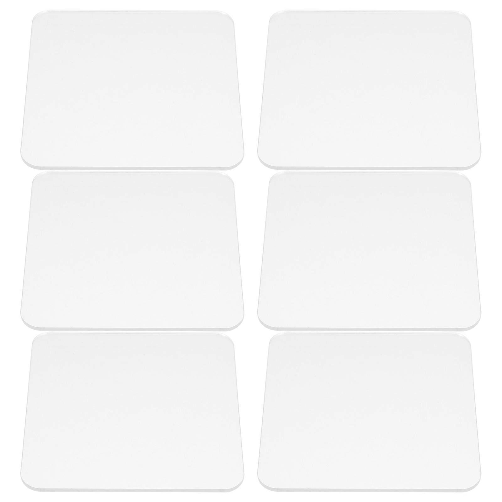 Acrylic Display Stands for Action Figures with Clear Sheets Perfect for DIY Projects and Model