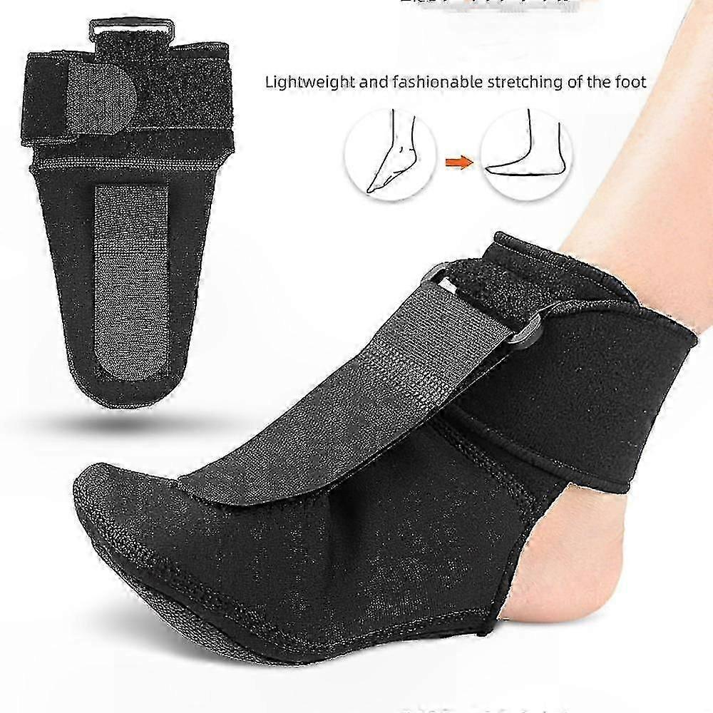 Adjustable Night Support Brace for Plantar Fasciitis and Foot Drop Correction