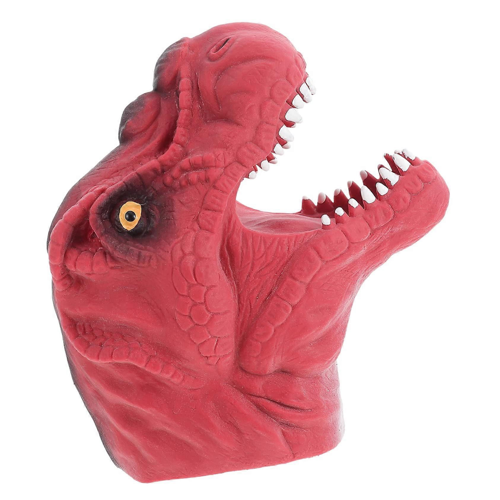 1 Piece Dinosaur Finger Puppets Interactive Dino Hand Toy for Creative Role Play in Schools, Kindergartens, and Learning Centers