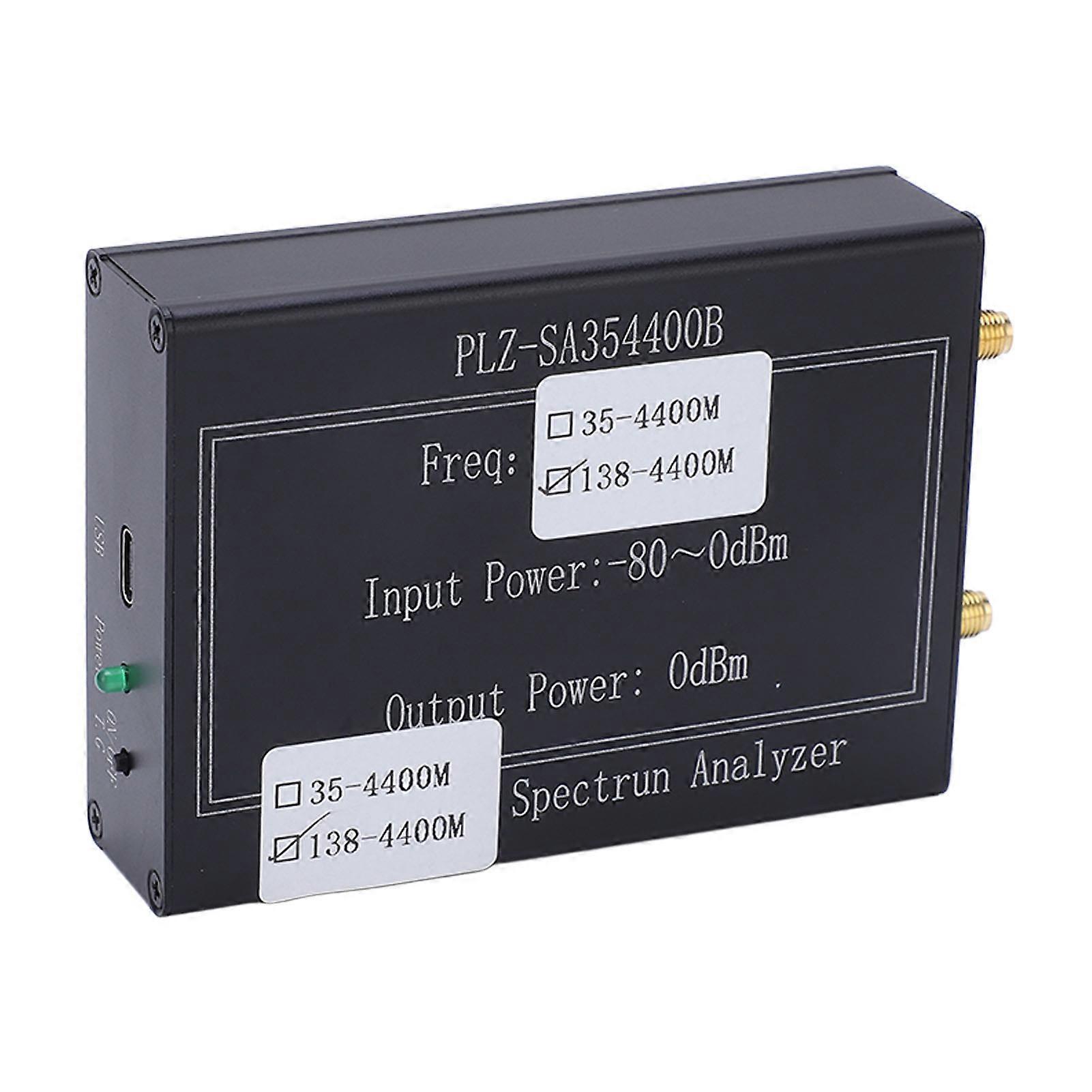 Portable Spectrum Frequency Analyzer Simple Operation 4 Modes Handheld Frequency Analyzer 138‑4400MHz 