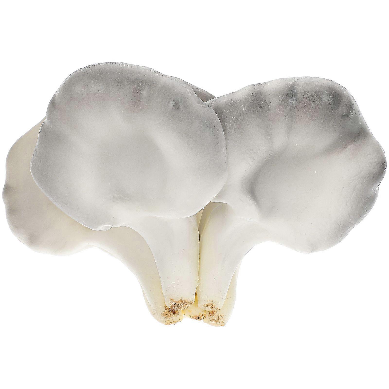 Simulation Mushroom Statue Oyster Mushroom Figurine Artificial Mushroom Ornament