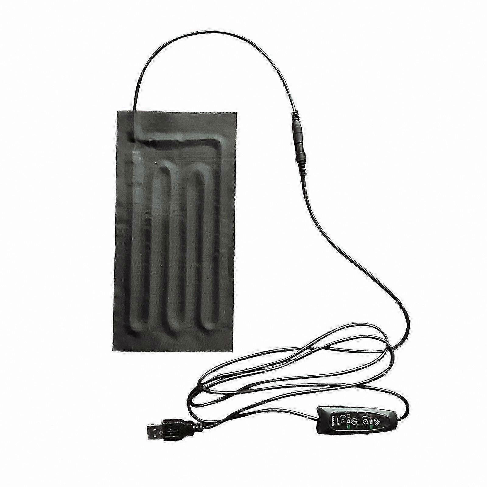 Portable Electric Heating Pad for Outdoor Use Thermal Clothes Heater USB Powered Mobile Warmth Solution hwy