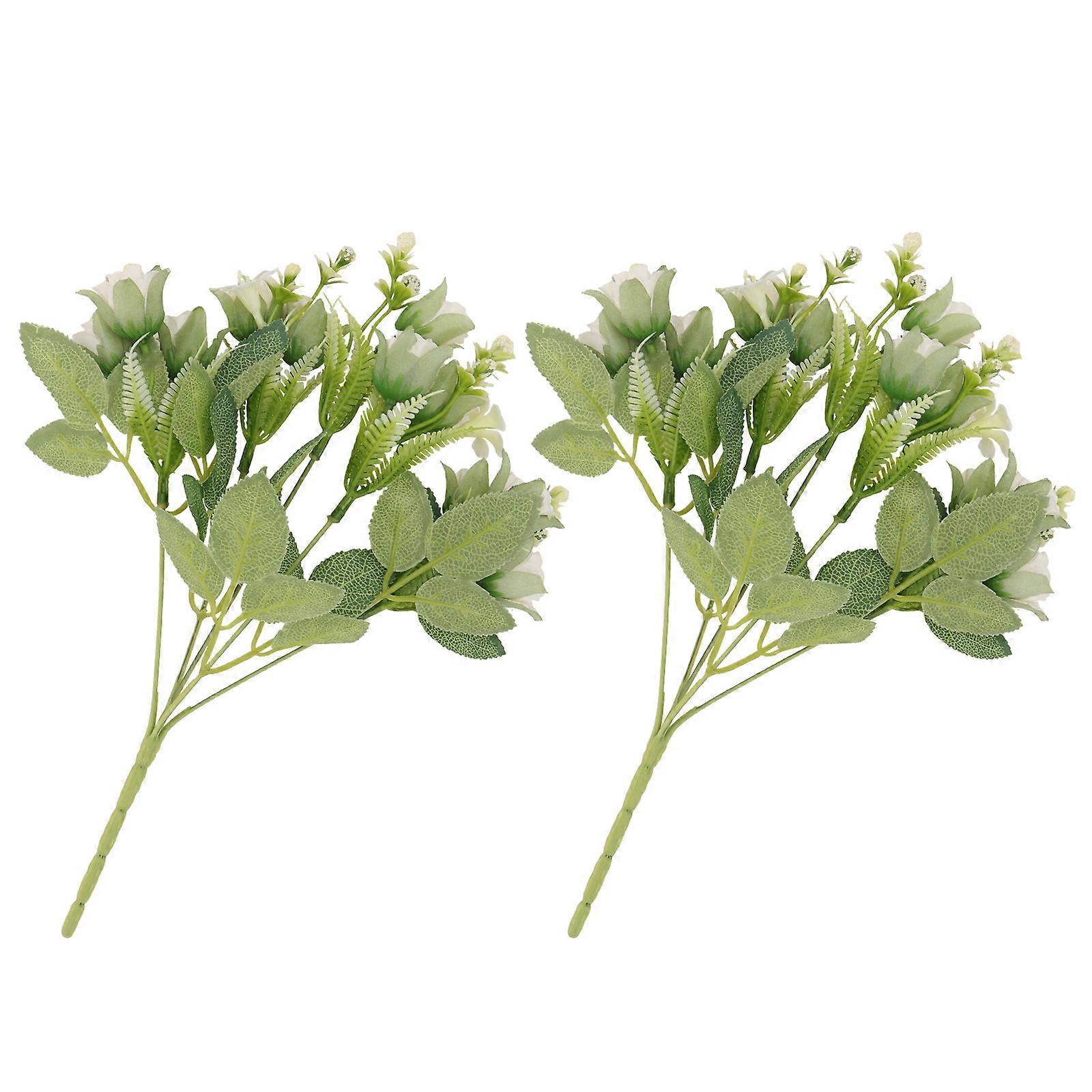 Here's a refined and engaging product description for your artificial rose bouquet centerpieces:
**2PCS Simulated Rose Bouquet – Artificial