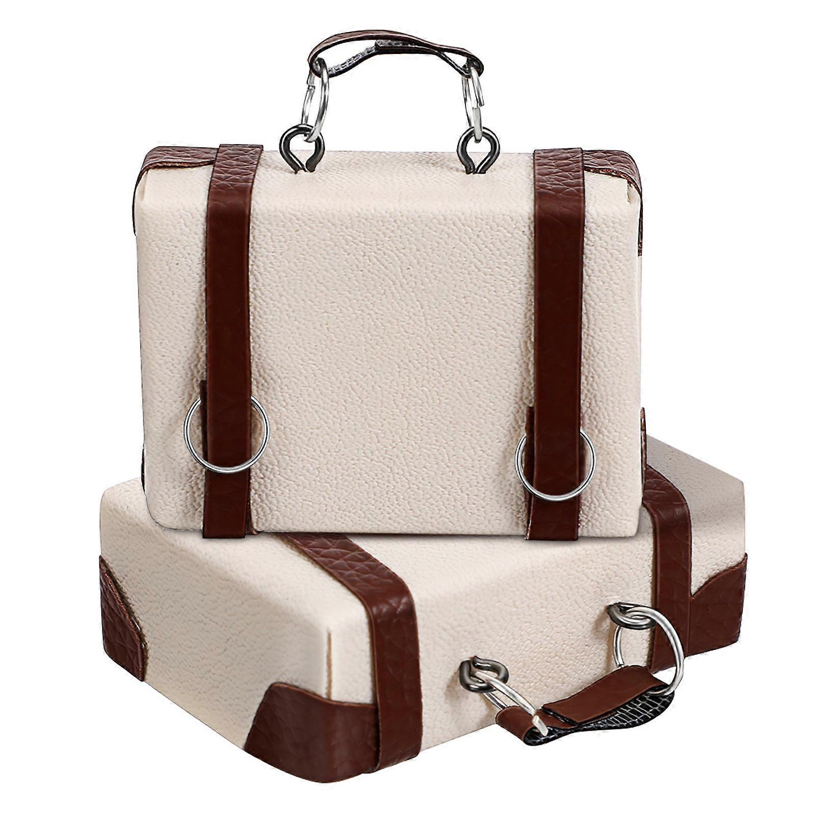 2pcs Scale Dollhouse Elegant Accessories for Miniature Home Aesthetic Enhancement